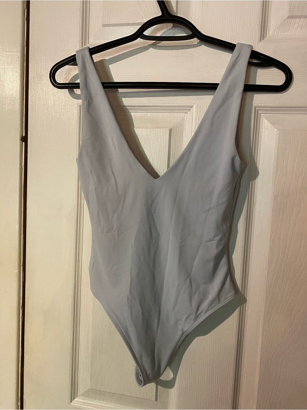 Babaton Light Blue One-Piece Bodysuit